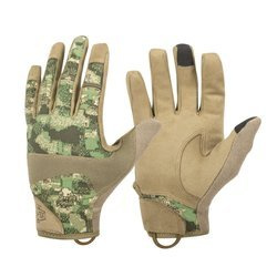 Helikon - Rękawice Taktyczne Range Tactical® - PenCott WildWood / Coyote - RK-RNG-PO-4511A