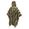 Helikon - Strój maskujący Leaf Ghillie Poncho® - US Woodland - PO-LFG-PO-03
