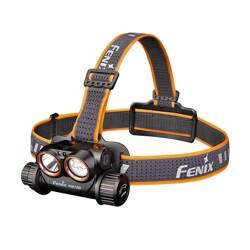 Fenix - Latarka czołowa LED bez zasobnika - Czarna/Żółta - HM75R SE