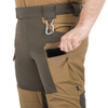 Helikon - Spodnie outdoorowe Hybrid Outback Pants® - DuraCanvas® - Cloud Grey / Czarne - SP-HOP-DC-8401A