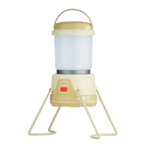 Falcon Eye - Lampa kempingowa Campfire - 1720 lm - Dimmer - Tan - FCL0032