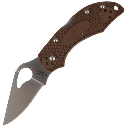 Spyderco - Nóż składany Byrd Robin™ 2 FRN Brown - BY10PBN2