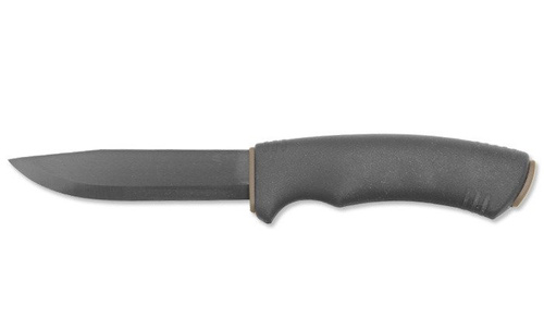Morakniv - Nóż survivalowy Bushcraft - Stal węglowa - Czarny - 12490