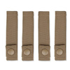 Condor - Troki MOD Strap 4'' (10 cm) - 4 szt. - Coyote Brown - 223-498