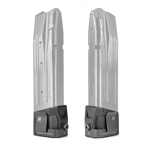 Strike Industries - Stopka magazynka EMP do SIG SAUER P320 - Aluminium - Czarna - SI-EMP-AL-P320-BK