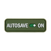 M-Tac - Naszywka Autosave PVC - 3D - Oliwkowy - 51116701