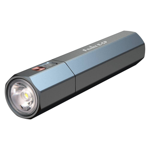 Fenix - Latarka diodowa LED E-CP z akumulatorem 5000 mAh - 1600 lm - Niebieska - E-CP Blue