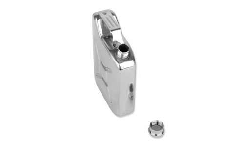 MFH - Piersiówka stalowa "Kanister" - 170 ml - Srebrny - 33293