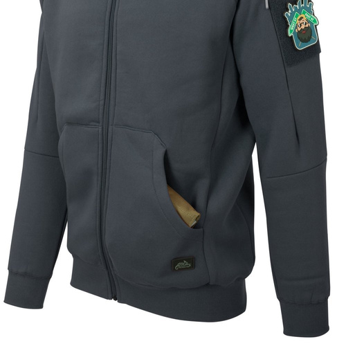 Helikon - Bluza Urban Tactical Hoodie® Lite - FullZip - Czerwona - BL-ULF-CB-25