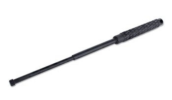 Mil-Tec - Pałka teleskopowa z pokrowcem - 21" / 53 cm - Friction Loc - Czarny - 16216000