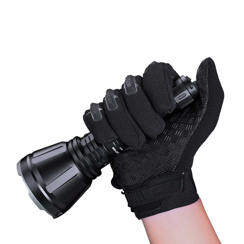 Fenix - Latarka LED HT18R z akumulatorem 5000 mAh - Zestaw - 2800 lm - Czarna - HT18R+ALG-18+AER-05