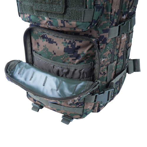 Mil-Tec - Plecak Large Assault Pack - Digital Woodland - 14002271
