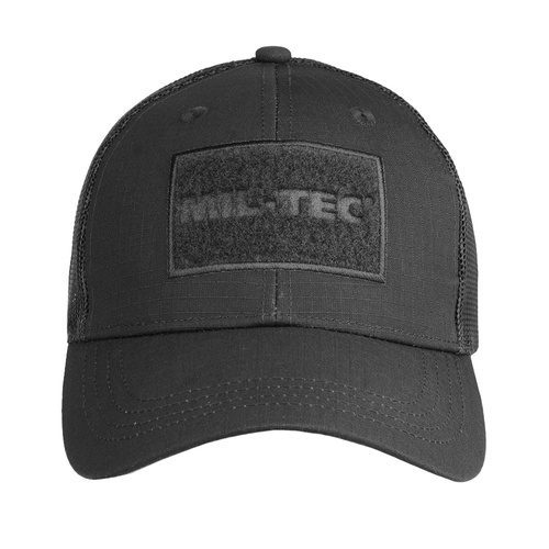 Mil-Tec - Czapka z daszkiem Trucker Baseball Cap - Czarna - 12318502