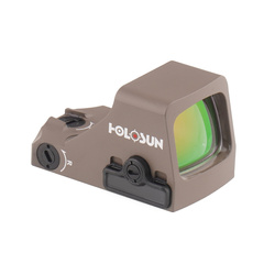 Holosun - Kolimator otwarty HS507K Open Reflex SubCompact Pistol Sight - FDE - HS507K-X2-FDE