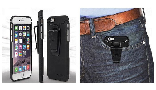 Nite Ize - Etui na telefon Connect Case - iPhone 6 - Black - CNTI6-01-R8