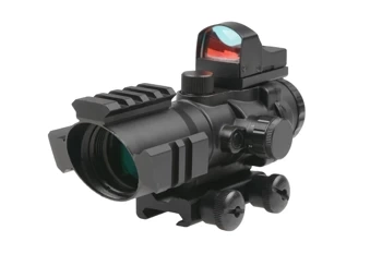 Theta Optics - Luneta Rhino z kolimatorem Micro - 4x32 - Czarny - THO-10-011608