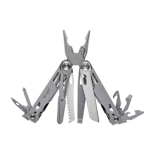 Multitool Ganzo G303 z zestawem bitów - 14 narzędzi - Srebrny - G303