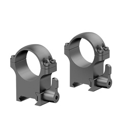 Vector Optics - Montaż dwuczęściowy do lunety X-ACCU - Średni - 30 mm - Weaver - Czarny - XASR-SQ12