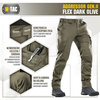M-Tac - Spodnie taktyczne Aggressor Gen.II Flex - Ripstop - Dark Olive - 20058048