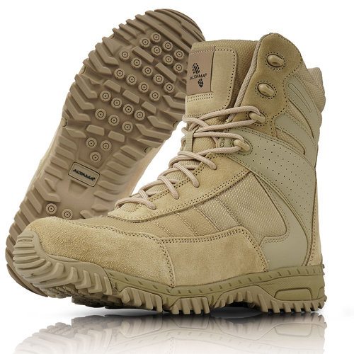Altama - Buty taktyczne Vengeance SR 8'' Side-Zip - Tan - 305302