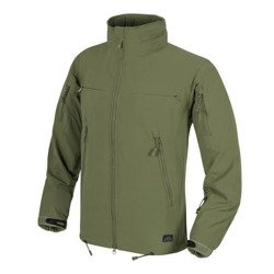 Helikon - Kurtka Cougar® QSA™ + HID™ - Soft Shell Windblocker - Olive Green - KU-CGR-SM-02