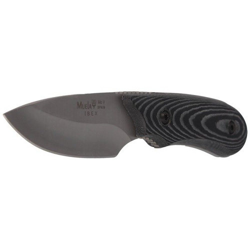Muela - Nóż Skinner Full Tang Black Micarta 75 mm - IBEX-8M