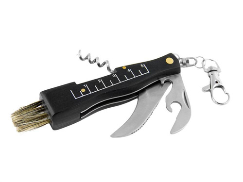 Joker - Nóż na grzyby wielofunkcyjny - Czarny - JKR90