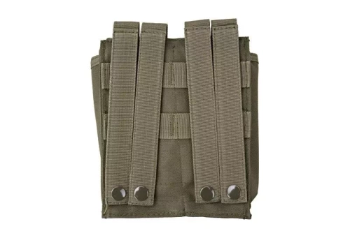 GFC Tactical - Podwójna ładownica na magazynki typu AK / AR - MOLLE - Nylonowa - Oliwkowa - GFT-19-003576