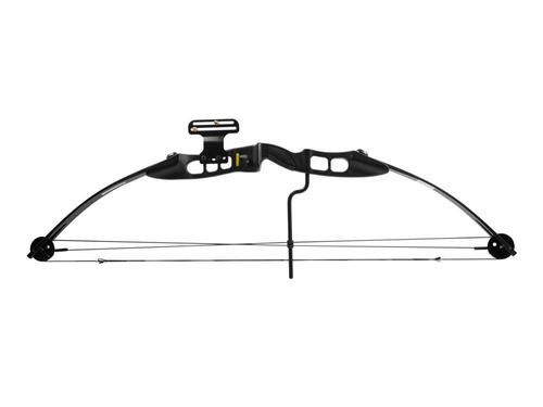 Poe Lang - Łuk bloczkowy Cobra Protex - Dla leworęcznych - 55 lb - Czarny