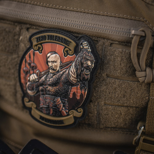 M-Tac - Naszywka Zero Tolerance - PVC - Coyote/Czarny - 51348041