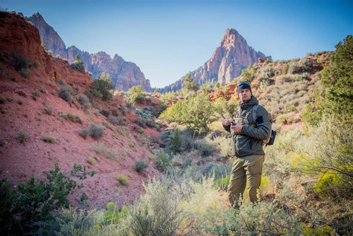 Helikon - Kurtka z kapturem Wolfhound Hoodie - Windpack Nylon - Shadow Grey - KU-WLH-NL-35