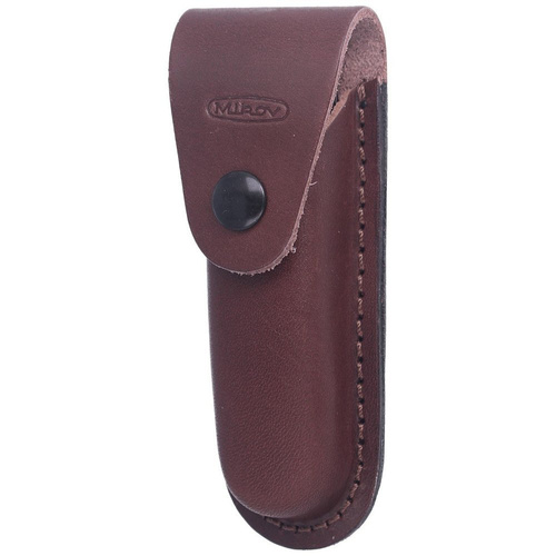 Mikov s.r.o. - Nóż myśliwski Mikov Fixir Imit. Dear Stag - 3 ostrza - Skórzana kabura - Brązowy - 232-XH-3 KP