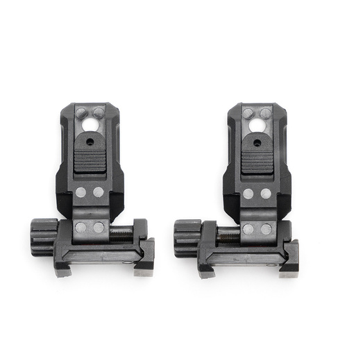 Strike Industries - Celownik przeziernikowy Strike Polymer Backup Sights - Składany - Picatinny - Czarny - SI-SPBUS