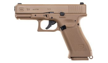 Umarex - Wiatrówka Glock 19X - Blow Back - 4,5 mm - Coyote - 5.8367