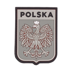 101 Inc. - Naszywka 3D - Polska herb - Szary - 444130-7056