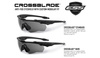 ESS - Okulary balistyczne Crossblade One Smoke Gray - Przyciemniany - EE9032-08