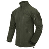 Helikon - Bluza polarowa Alpha Tactical Grid Fleece - Olive Green - BL-ALT-FG-02