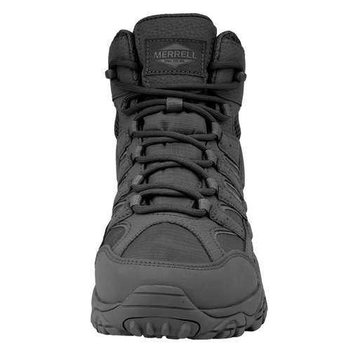 Merrell - Buty wojskowe Moab 2 Mid - Wodoodporne - Czarny - J15853