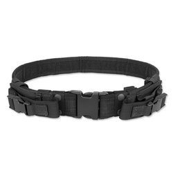 Condor - Pas taktyczny z ładownicami na magazynki pistoletowe Tactical Belt - Czarny - TB-002