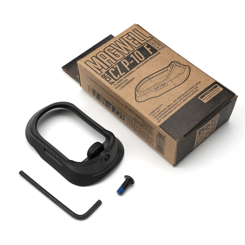 Strike Industries - Powiększony lejek magazynka do pistoletu CZ P-10 F - Czarny - SI-CZP10F-MAGWELL