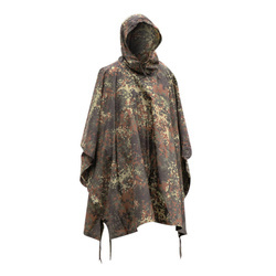 Mil-Tec - Ponczo przeciwdeszczowa US - RipStop - Flecktarn - 10630021