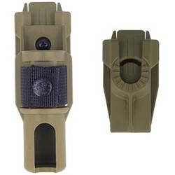 ESP - Uchwyt na pałkę teleskopową z klipsem UBC-05 - Dla pałek 16", 18", 21" - Khaki - BH-54 KH