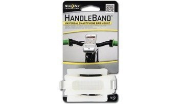 Nite Ize - Uchwyt na kierownicę roweru HandleBand Universal Smartphone Mount - Biały - HDB-02-R3