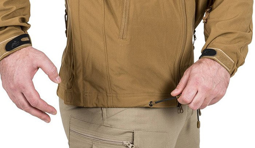 Helikon - Kurtka Cougar® QSA™ + HID™ - Soft Shell Windblocker - Navy Blue - KU-CGR-SM-37