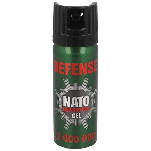 Gaz pieprzowy Defence Nato - Żel - Stożek - 50 ml - 41050-C