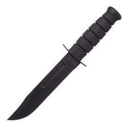 Ka-Bar 1213 - Nóż wojskowy - Czarny - Pochwa z tworzywa GFN