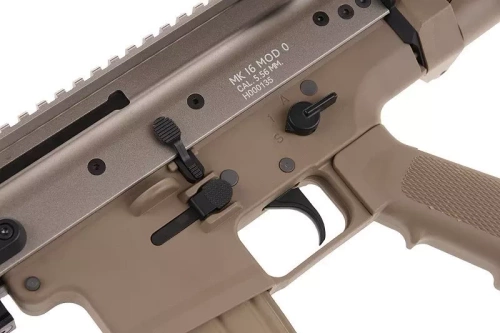 WE - Replika AEG karabinka SCAR-L MK16 MOD 0 - Tan - WET-01-005926