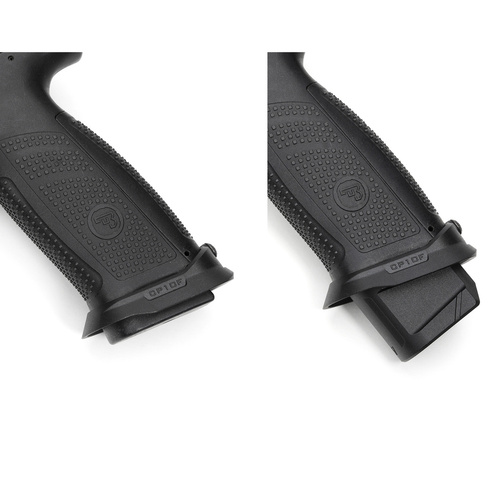 Strike Industries - Powiększony lejek magazynka do pistoletu CZ P-10 F - Czarny - SI-CZP10F-MAGWELL