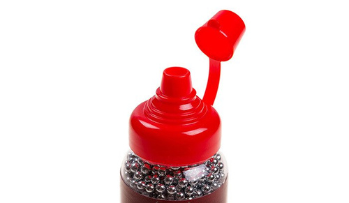 Silver Devils - Śrut do wiatrówki stalowy okrągły BB - 1500 szt. - 4,5 mm