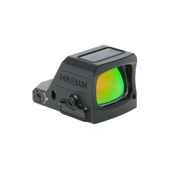 Holosun - Kolimator otwarty HE407C X3 - 2 MOA Green Dot - Solar Panel - Czarny - HE407C-X3-GR